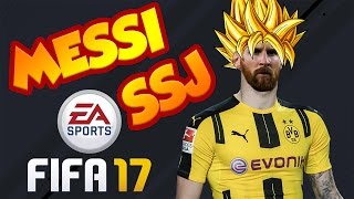 MESSI SUPER SAIYAJIN  FIFA 17 con Viciosin [upl. by Grantley]