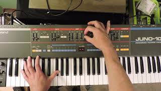 Roland Juno106 Gravitational Slingshot Otherworldly Resonance Demo 2 [upl. by Esenahs]