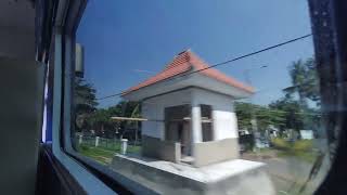 perjalanan Kereta Sritanjung Ketapang Yogya part12 bali travel [upl. by Novyak]