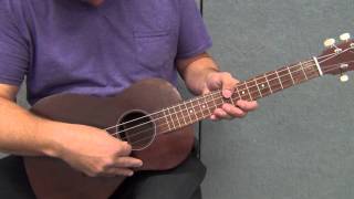 How to Tune a Baritone Ukulele in Standard Tuning [upl. by Frodina]