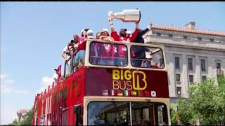 Alex Ovechkin lifts Stanley Cup at least 17 times during Capitals victory parade [upl. by Nikolaus]