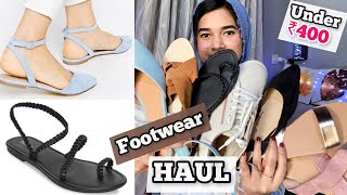 🥿👡 FLATS UNDER ₹400  AFFORDABLE FOOTWEAR HAUL MALAYALAM  Bulbul shop haul [upl. by Raymund]