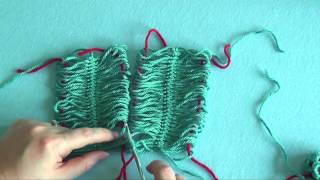 How To Hairpin Lace  Basic Joining Technique Part 3 [upl. by Yelruc]