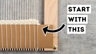 How I start EVERY weaving [upl. by Nysa391]