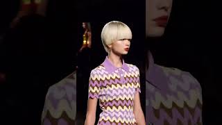 Versace Spring Summer 25 Collection versacedonatellaversacefashion fashiontrendsmodeltopmodel [upl. by Anzovin]