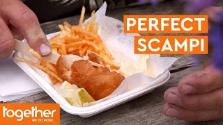 How to Make The Perfect Crispy Scampi and Chips [upl. by Hefter280]