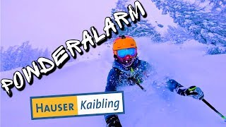 Mega POWDER mit SLALOMSKI  Freeride Hauser Kaibling [upl. by Unhsiv347]