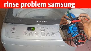 rinse problemsamsung Washing machinespinner solve [upl. by Cowles523]