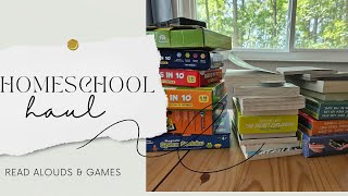 Logic Games amp Read Aloud Books  Homeschool Haul [upl. by Dickinson]