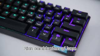 MAMBASNAKE UrChoiceLtd MECHANICAL GAMING KEYBOARD🎁🎁 [upl. by Havard]