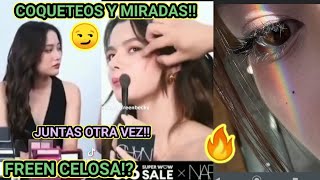 FREEN CELOSA😳MIRADAS Y COQUETEOS🔥 FREENBECKY JUNTAS OTRA VEZ🙈GAP [upl. by Ahsiemac]