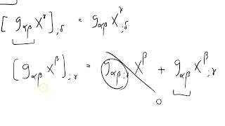 GRSS 112 covariant derivative of the metric tensor [upl. by Cuhp]