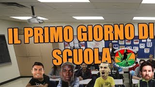 I calciatori tornano a scuola IL PRIMO GIORNO DOPPIAGGICOATTI [upl. by Hoover]