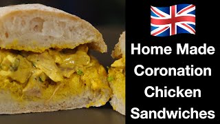 e07 Coronation Chicken Sandwich  Ciabatta Bread Recipe  Coronation Chicken Filling Recipe [upl. by Geraint370]