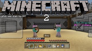 Mastering MCPE PVP With The Ultimate Bot Practice Map 120 [upl. by Okiman]