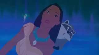 Pocahontas  Just Around the Riverbent Polish lyrics HD [upl. by Gerta830]