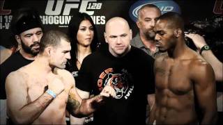 UFC 128 WeighIn Shogun vs Jones [upl. by Irdua861]