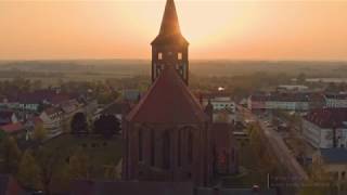 Neulich abends von oben Pasewalk  4k [upl. by Ahsal]