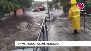 Lluvia provoca inundación en colonia Oblatos en Guadalajara [upl. by Ky]