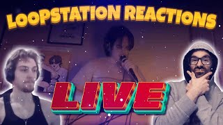 REACTING TO LOOPSTATION VIDEOS w taeus [upl. by Yrreiht]