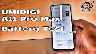 UMIDIGI A11 Pro Max Bumpy Battery Test [upl. by Oiratno]