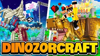 DİNOZORLAR HER ŞEYİ MAHVETTİ  DinozorCraft  Minecraft  Bölüm 10 [upl. by Combe]