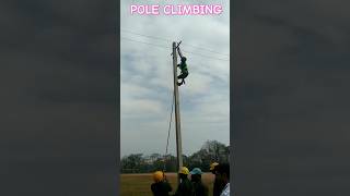 Power Man Pole climbing [upl. by Arerrac648]