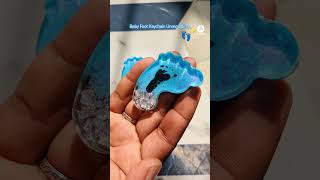 Remoulding Baby Foot Keychain 👣🤱 babyfoot babygirl babyboy babycreator babycrafts love [upl. by Wira]