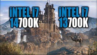 i7 14700K vs 13700K Benchmarks  Tested in 15 Games and Applications [upl. by Merwyn]