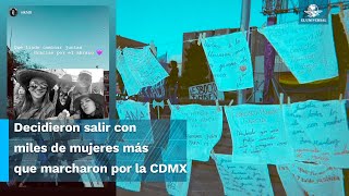 Celebridades alzan la voz y se manifiestan en el Día Internacional de la mujer [upl. by Xonnel]