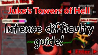 JToH Beginners Guide Intense Difficulty [upl. by Irrabaj739]