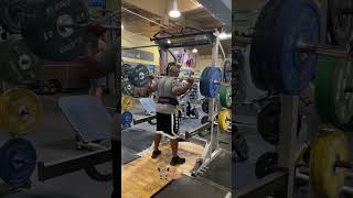 John’s Squat PR 315lb x 4 [upl. by Ahsropal]