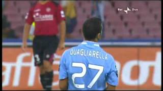 Napoli VS Livorno 31  Traversa Fabio Quagliarella [upl. by Eelahc]