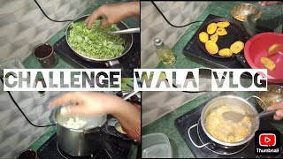 challenge wala vlog sangamanepreparation for food challengepart 1 vlog viralvideo challenge [upl. by Baniez]