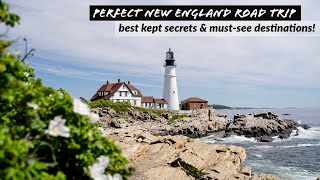 The BEST New England Road Trip Stops  Discover the East Coasts Most Incredible Destinations [upl. by Ayatnwahs]