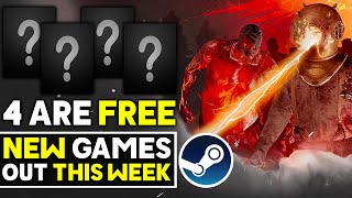 4 NEW FREE STEAM GAMES  NEW STEAM GAME RELEASES THIS WEEK [upl. by Shinberg]