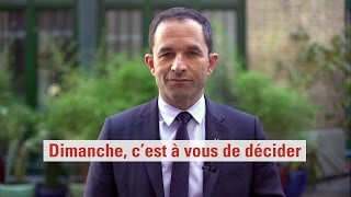 Benoît Hamon  Dimanche cest à vous de décider [upl. by Tihw]