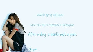 TAEYEON  Fine Lyrics HanRomEng Color Coded [upl. by Edveh]