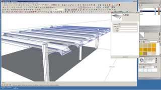 Realizzare un capannone prefabbricato con Sketchup [upl. by Artened940]