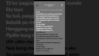 TJ Monterde  Palagi Wedding Version Lyrics palagi trending opm lyrics fyp [upl. by Luoar]