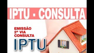 IPTU 2024 Consulta Emissão Valor 2 Via [upl. by Ennairac]