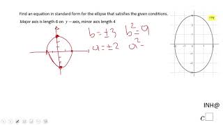 INH Conics Ellipses 9 [upl. by Aneeram604]