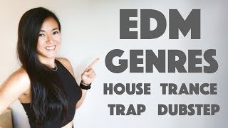 What is EDM Electronic Music What are EDM Genres House Trance Trap Dubstep [upl. by Eniagrom654]