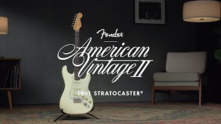 Exploring the American Vintage II 1961 Stratocaster  American Vintage II  Fender [upl. by Silden433]