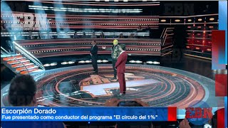 EL ESCORPIÓN DORADO SERA EL CONDUCTOR DEL PROGRAMA 📺 quotEL CÍRCULO DEL 1quot 🎥  Tv Azteca [upl. by Abner]