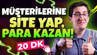 SIFIRDAN Profesyonel İNTERNET SİTESİ Nasıl Yapılır 👨🏻‍💻 Web Site Kurma [upl. by Taub]