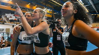 NK Indoor  De hoogtepunten van dag 2 in Apeldoorn [upl. by Nerradal311]