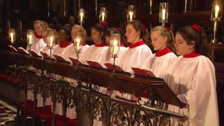 Personent Hodie Rutter Ely Cathedral Choir [upl. by Eluk]