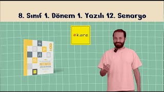 8 Sınıf 1 Dönem 1 Yazılı 12 Senaryo Açık Uçlu Sorular  Kare Yayınları [upl. by Rovert861]