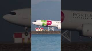 TAP Air Portugal Airbus A330900neo CSTUC Landing at San Francisco Airport [upl. by Adnohsat719]